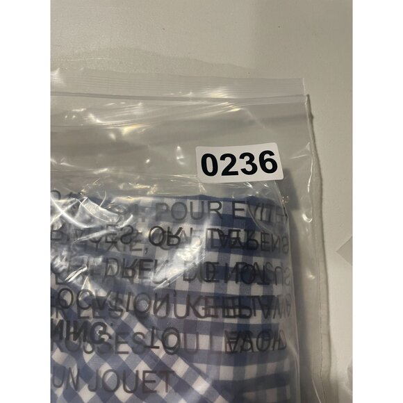 Izod Mens Blue & White Gingham Short Sleeve Button-Down Shirt 2XL 100% Cotton - Picture 11 of 11